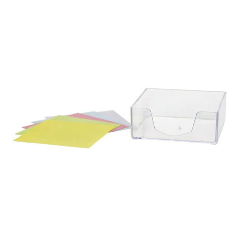 75mm X 75mm 300 Ct. Color Paper Cube w/ Tray - ZenithZephyrShop